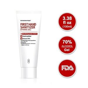 70% Gel, 3.38 fl. oz. 100ml with Aloe & Green Tea